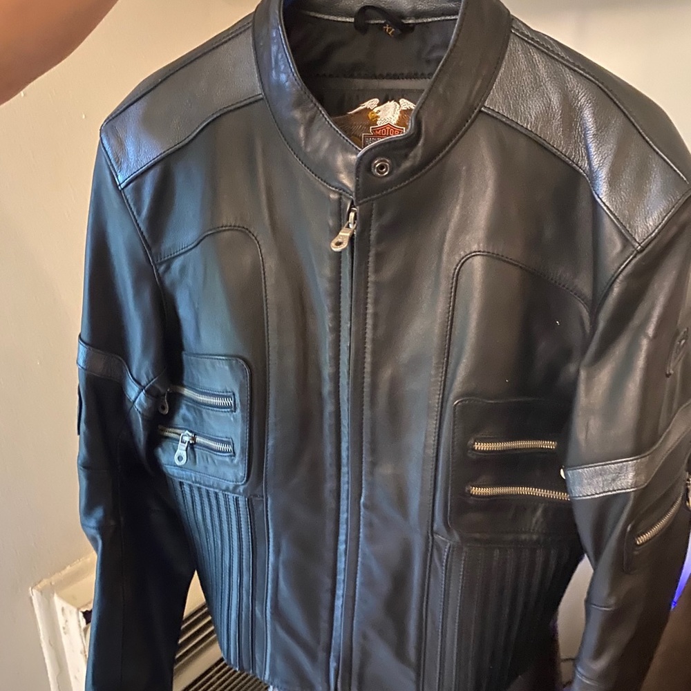 Men’s Harley Davidson leather jacket xl